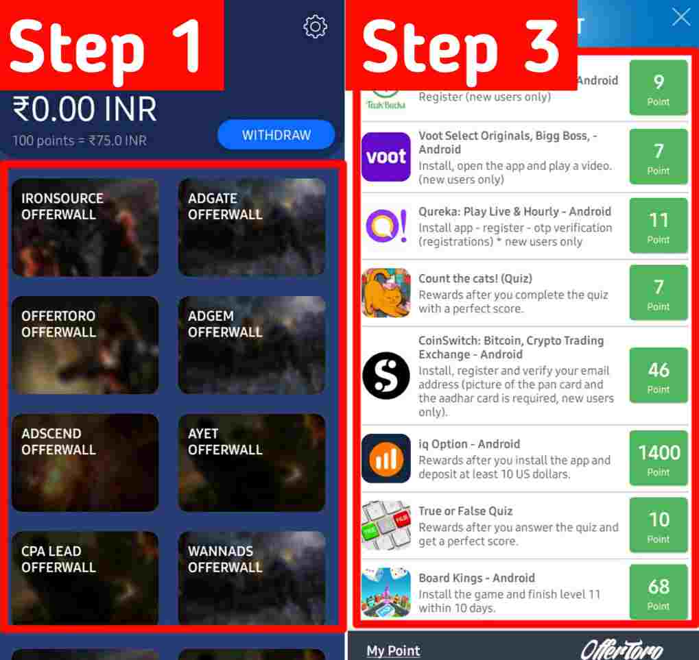 How to earn money in Rewardr How to earn money in Rewardr