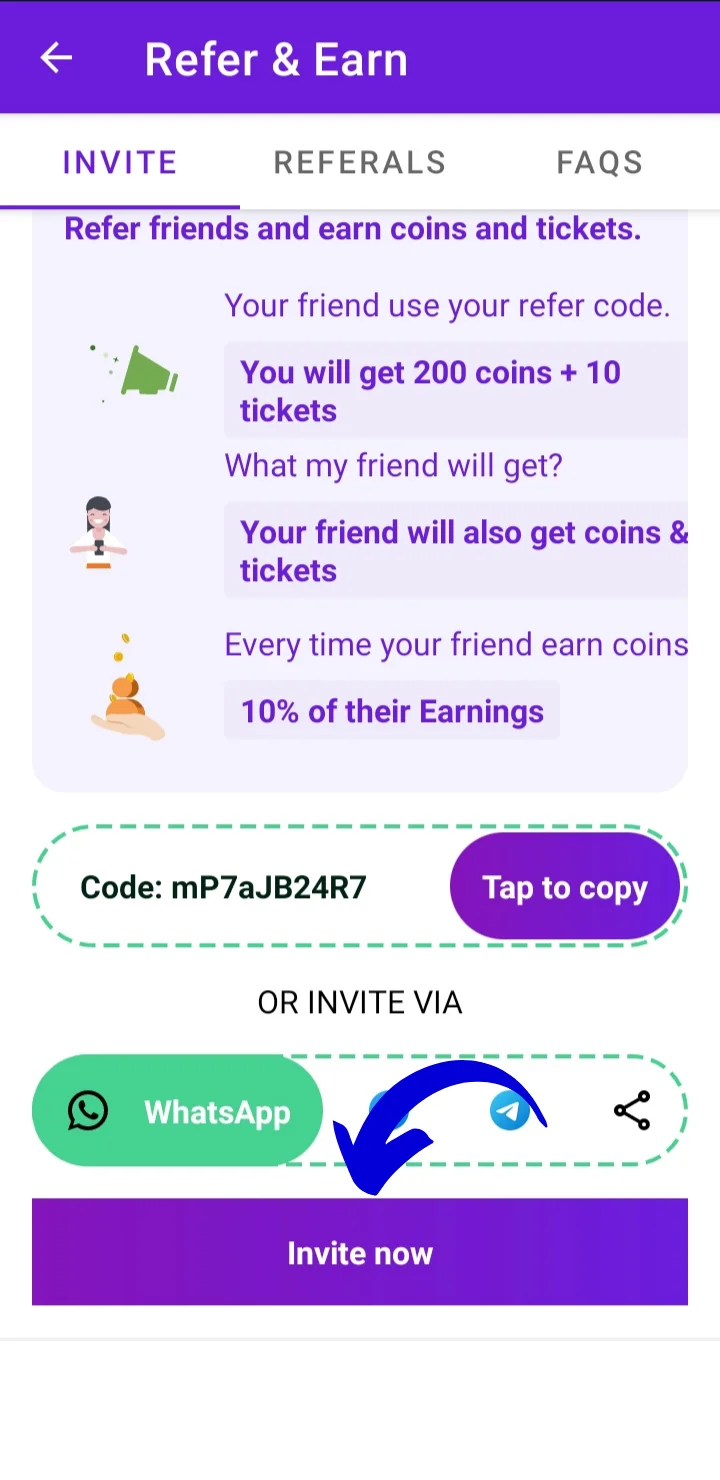 mGamer Refer & Earn up to Rs. 250