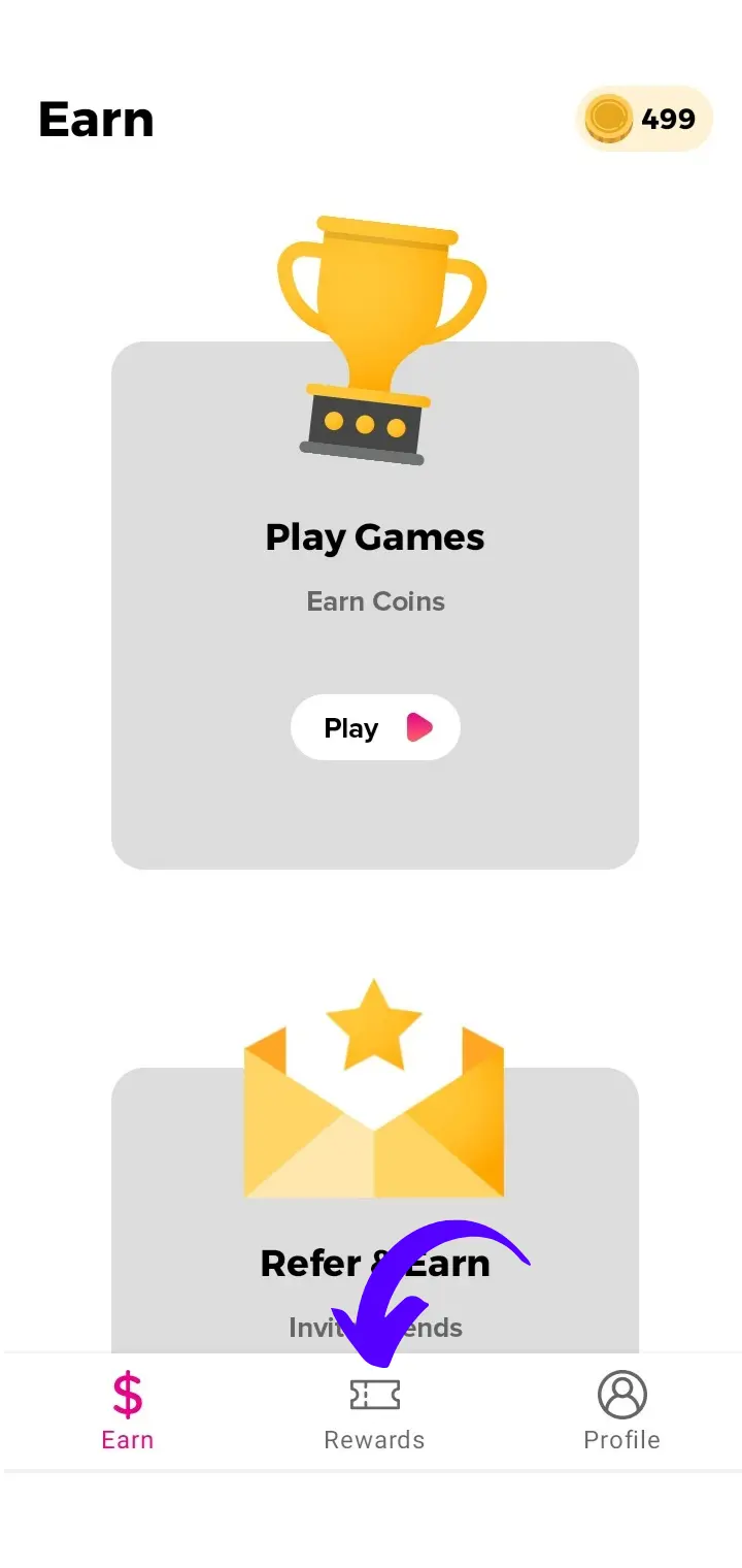 mRewards App Withdraw Process