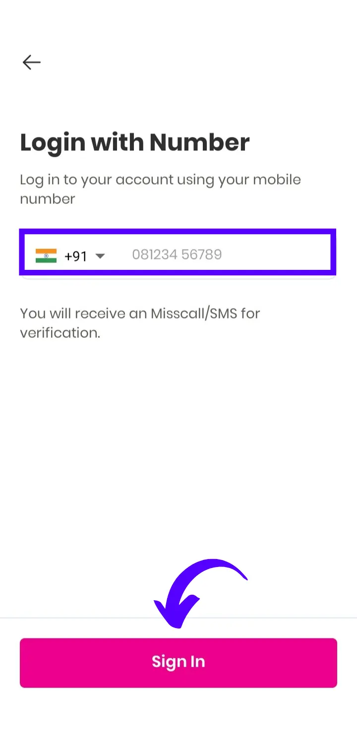 mRewards Signup Process